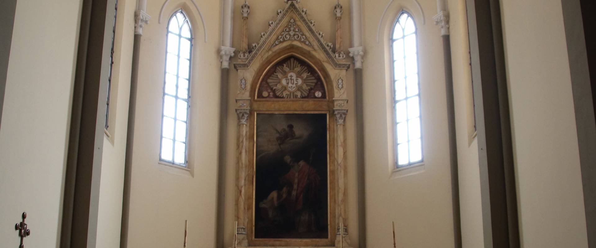 Chiesa dei Santi Senesio e Teopompo (Castelvetro di Modena), altare maggiore 01 photo by Mongolo1984